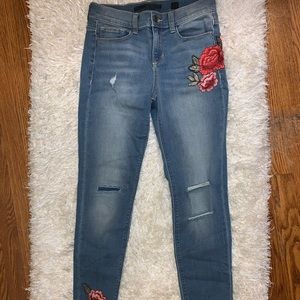 SP BLACK LABEL FLORAL JEANS